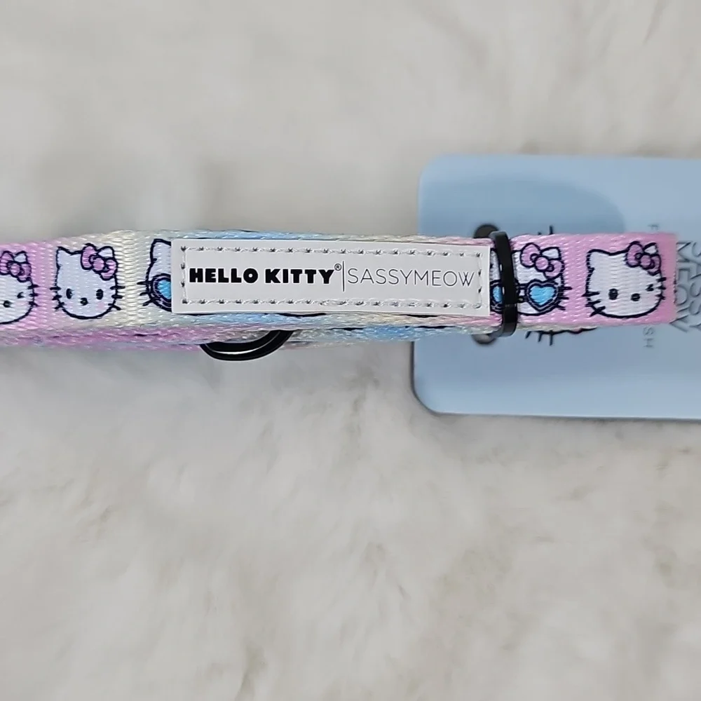 Hello Kitty Sassy Meow Fabric Leash 72